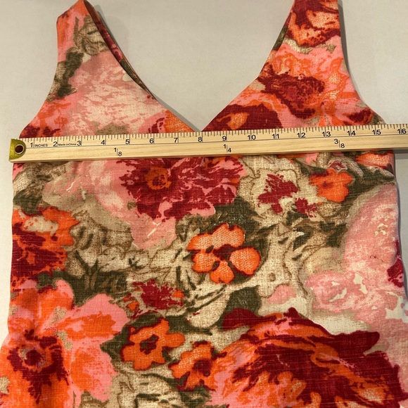 Talbots Sleeveless‎ Multi Color Floral Dress Sz 2 - Picture 13 of 13